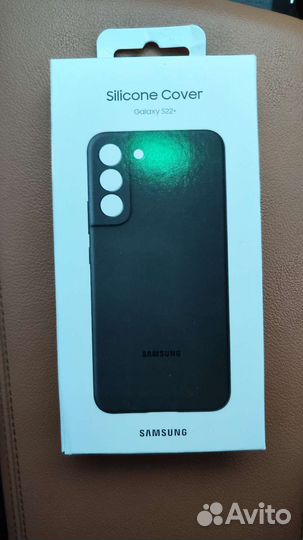 Оригинальный силиконовый чехол Samsung s22+
