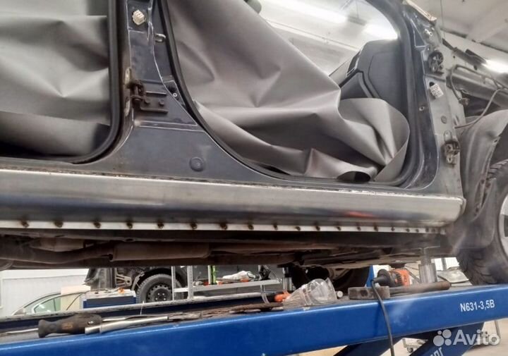 Новые пороги и арки для Chery Very A13