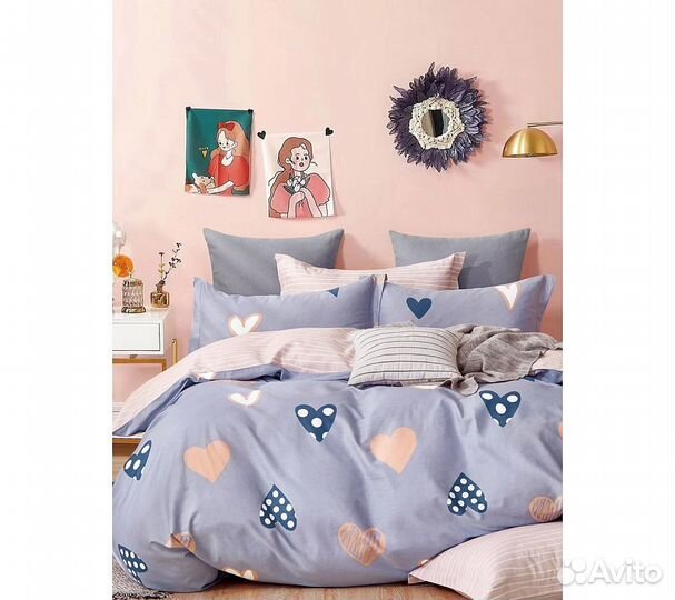 Постельное белье GoodNight Сатин Делюкс E204 с ком