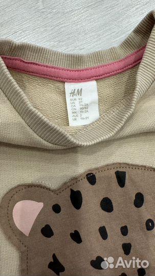 Костюм для девочки hm 92