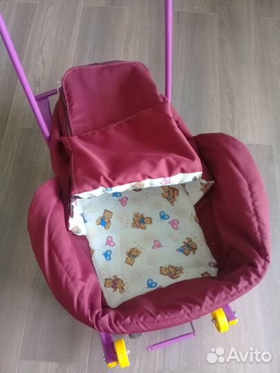 Детские санки с колесами