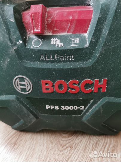 Bosch pfs 3000 2 краскопульт / пульверизатор