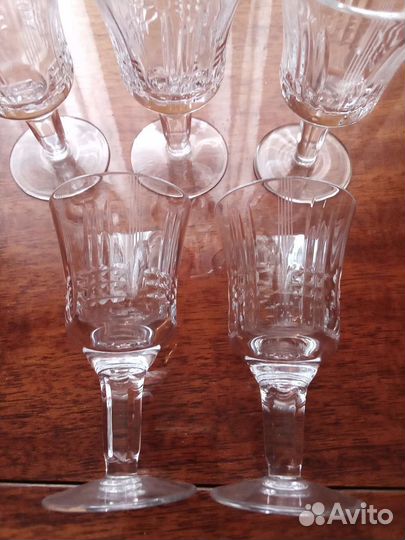Фужеры, рюмки хрусталь СССР