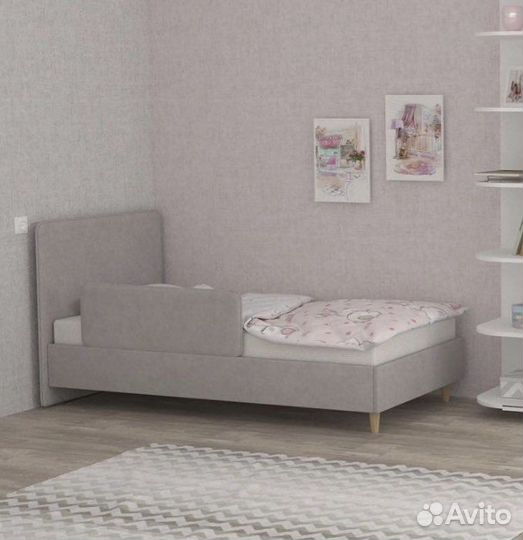 Кровать мягкая детская подростковая (магазин)