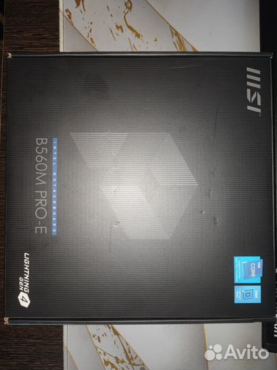 Материнская плата MSI B560M PRO-E + i5 10400f