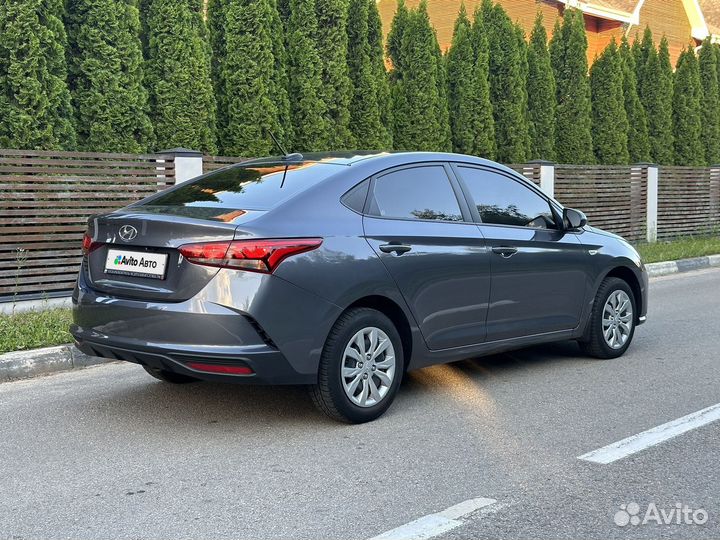 Hyundai Solaris 1.6 AT, 2021, 60 000 км