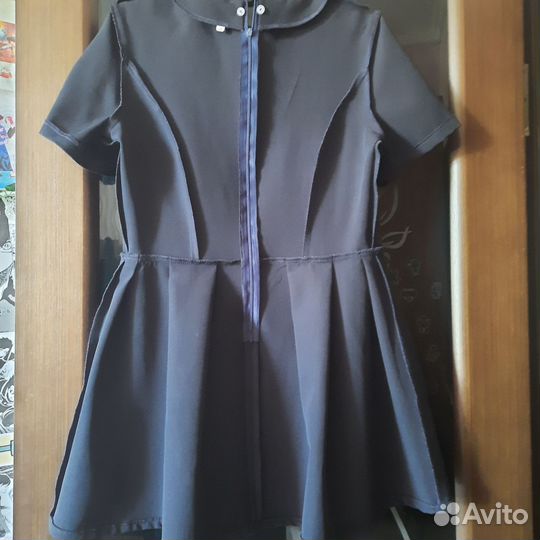 Школьная форма для девочки, размер 46, синяя