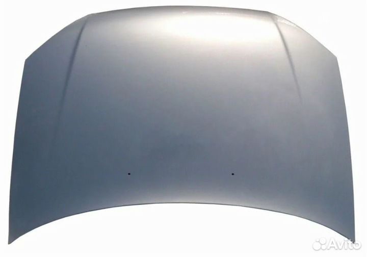 Капот Калина 1. Серебристый