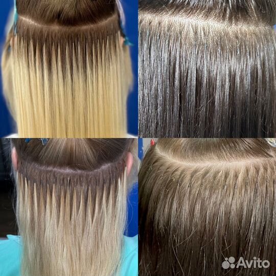 Нано наращивание волос