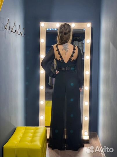 Вечерний женский комбинезон брюки платье