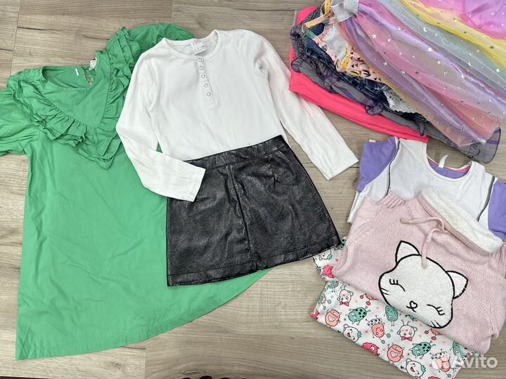 Вещи пакетом на девочку 122