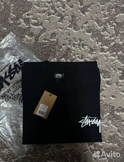 Футболка Stussy Kittens черная оригинал