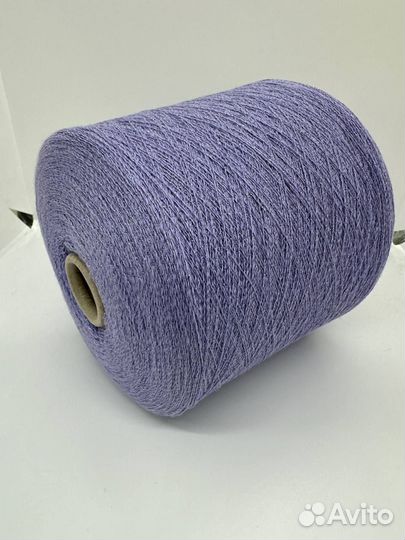 Фантазийная итальянская бобинная пряжа с люрексом