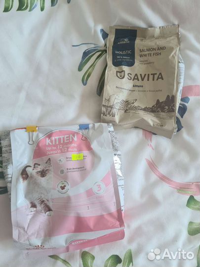 Сухой корм для котят премиум класса и когтеточка