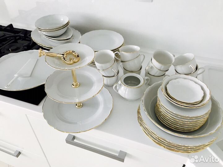 Сервиз Handmade Fine Porcelain (Чехия)