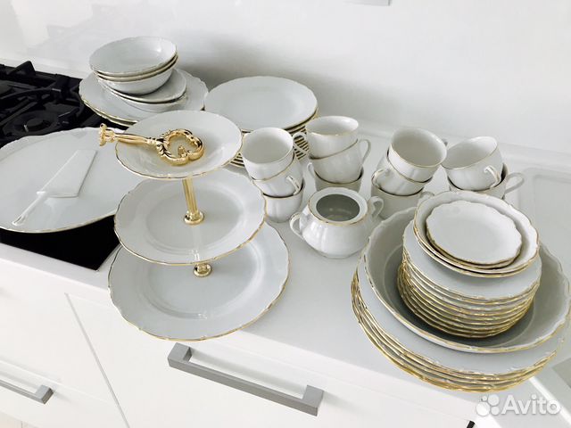 Сервиз Handmade Fine Porcelain (Чехия)