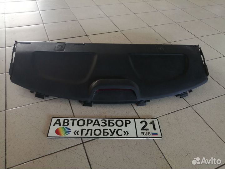 Задняя полка hyundai solaris хендай солярис
