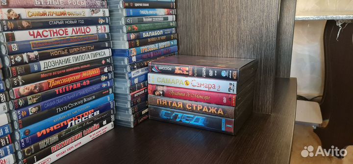 Фильмы DVD много