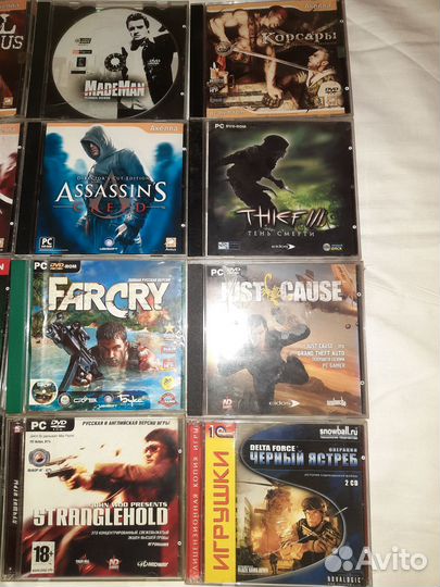 Компьютерные игры (б/у, 16 игр, экшен/стрелялки)