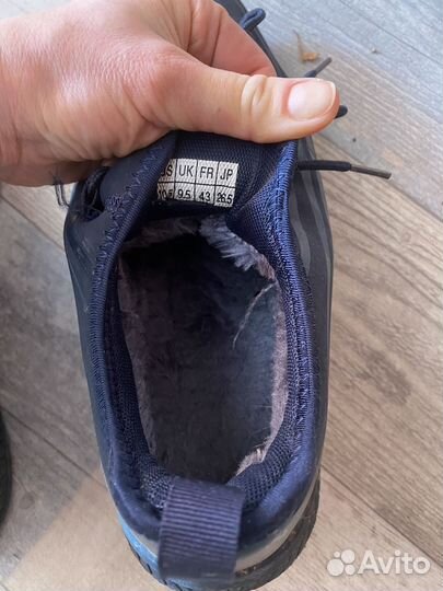 Кроссовки мкжские утепленные