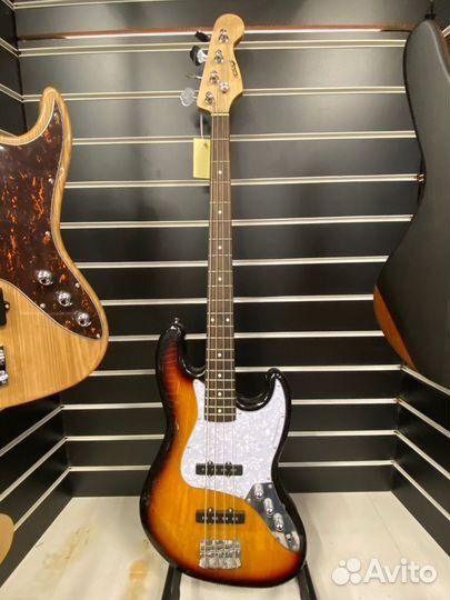 Бас-гитара Homage HEB760SB Jazz Bass Sunburst