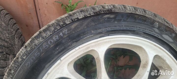 Диски + зимняя резина R17 4x114.3
