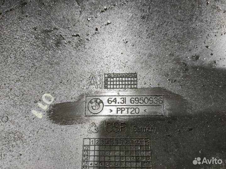 Корпус салонного фильтра Bmw 5 E60 N52B25 2005