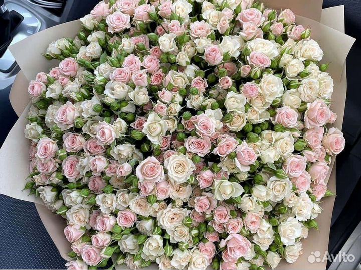 Кустовые розы букет с доставкой