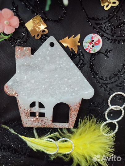 Елочные украшения ручной работы