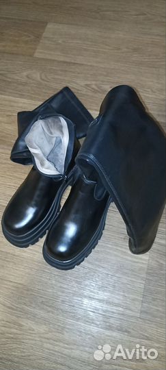 Сапоги ботфорты