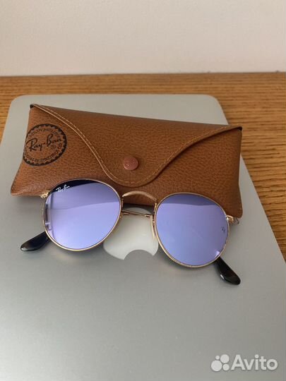 Очки ray ban round metal