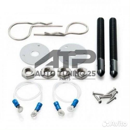 Замки капота - Epman - с тросиком (разные цвета)