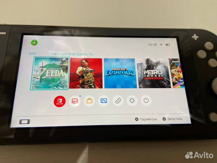 Прошитый Nintendo Switch lite 160Gb/Много Игр