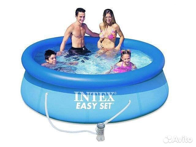 Надувной бассейн intex