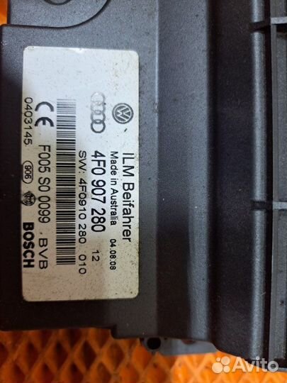 Блок управления Audi A6 C6 4F AUK 2007