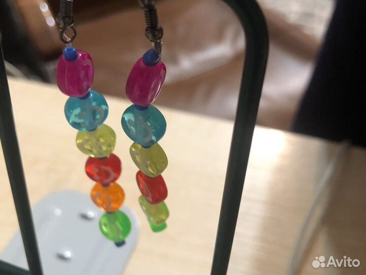 Серьги смайлики