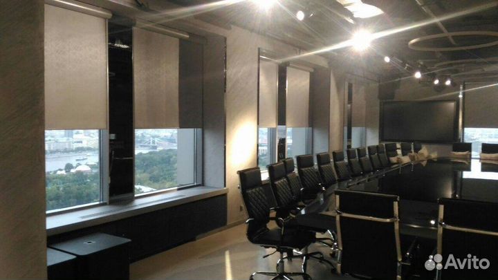 Рулонные шторы с управлением от смартфона