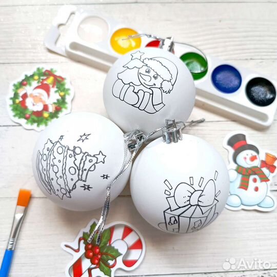 Новогодний набор для творчества. Подарок 2024