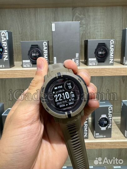 Garmin instinct 2 solar tactical cayote-tan