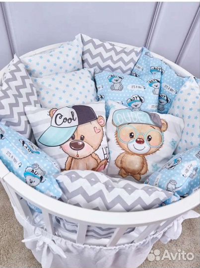 Новый набор бортиков +одеяло