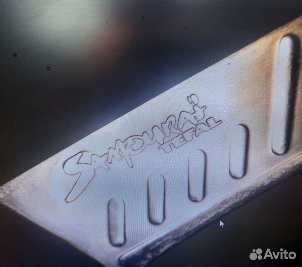 Набор ножей tefal samurai новые на подставке