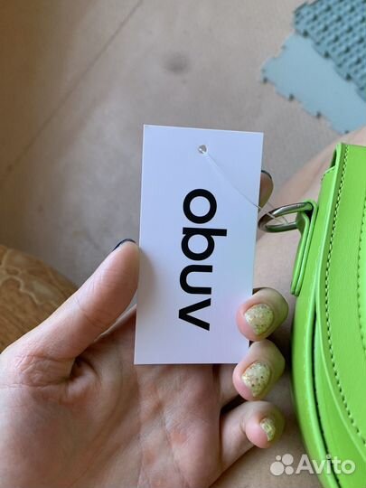 Женская сумка зеленая