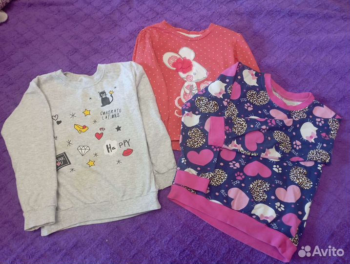 Детская одежда для девочек 5-6 лет