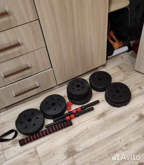 Гантели разборные по 12 кг