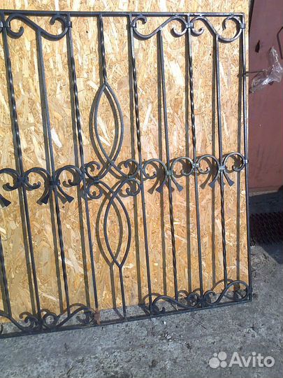 Решётки оконные, кованные