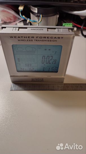 Метеостанция часы настольные