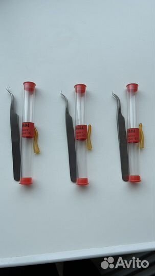 Пинцеты для наращивания ресниц