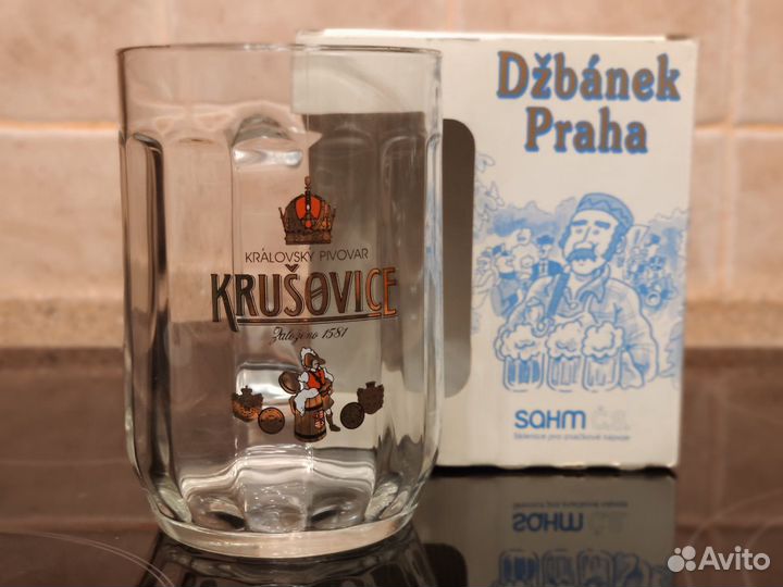 Krusovice Dzbanek Praha Коллекционная кружка