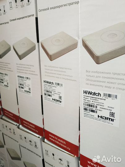 IP Видеорегистратор HiWatch DS-N208P(C) PoE