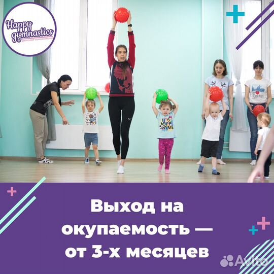 Франшиза детской школы гимнастики Happy Gymnastics